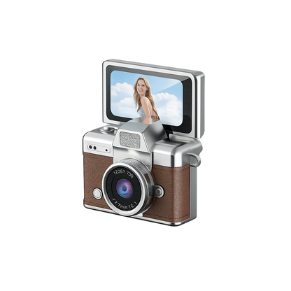 lilcam™ Mini Digital Camera with Flip Screen & Flash