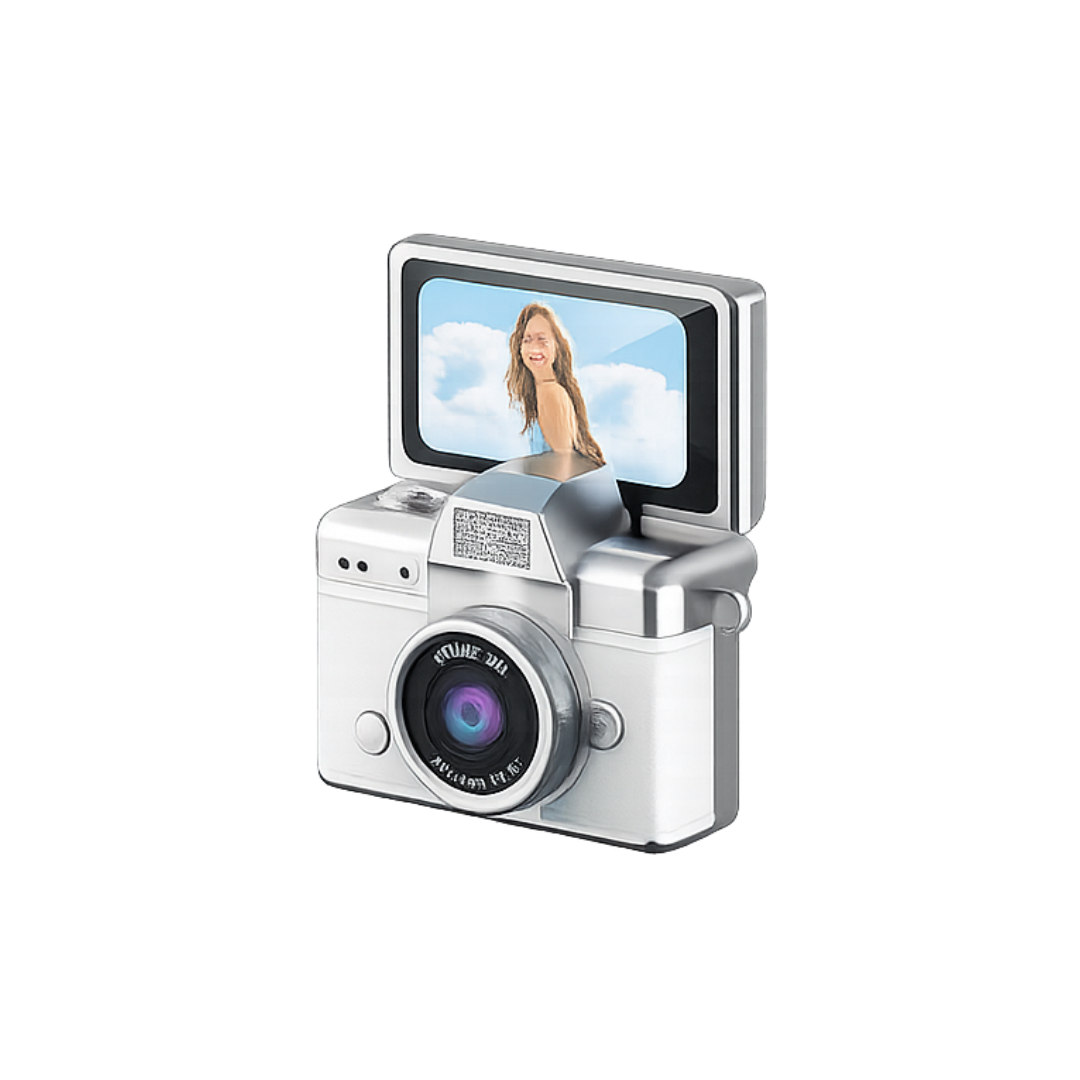 lilcam™ Mini Digital Camera with Flip Screen & Flash